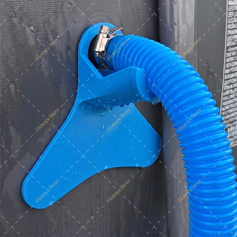 Pool Hose Holder 3D Printed Water Pipe Fixing Bracket Inflatable Swimming Pool Drainage Hose Support Clamp Prevent Hose Falling