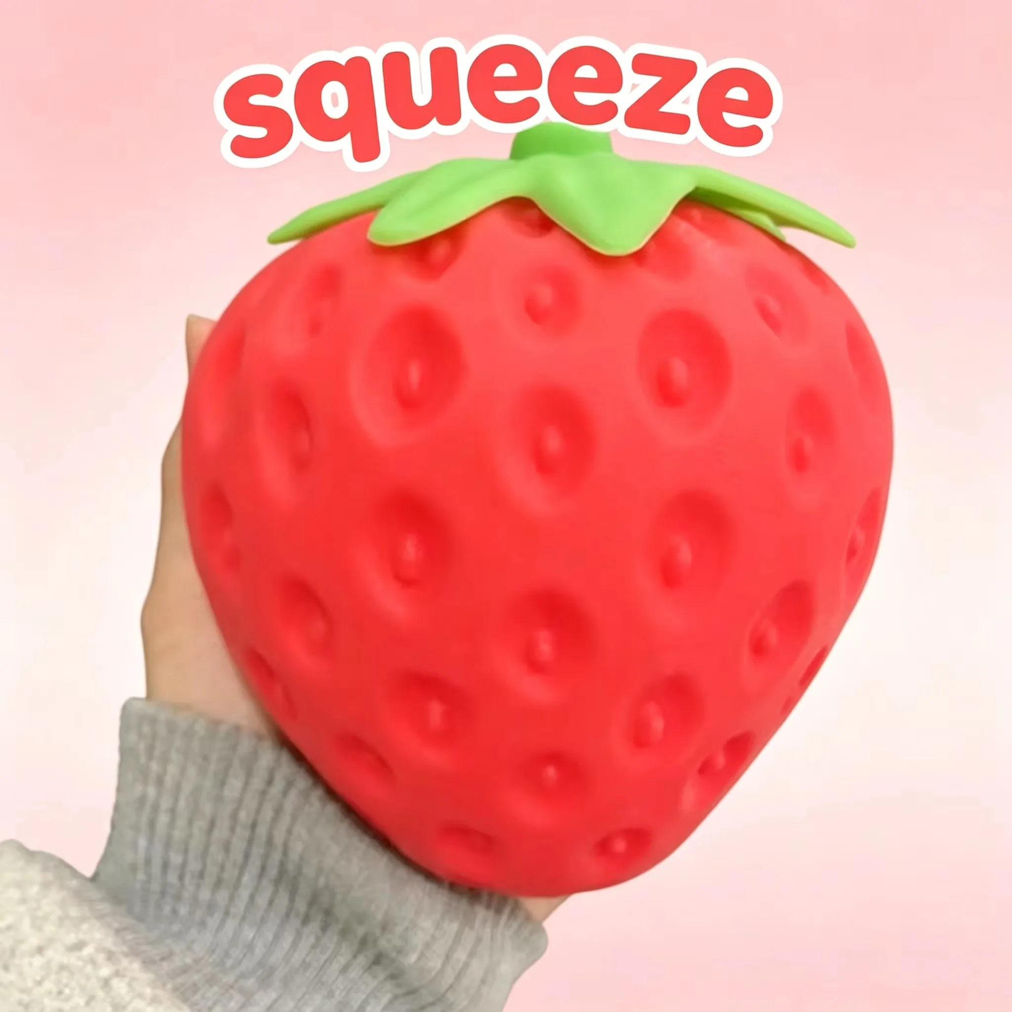 30+ Cute Giant Cheese Squishy, Vaseline Filled Slow Rising Stress Ball, Soft Squeeze Sensory Fidget Anti Stress Gift