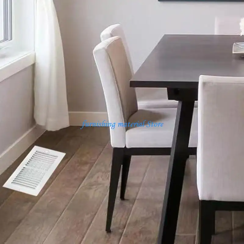 Y5GD 3Pcs High Efficiency Vent Grille Adjustable Control Metal Floor Register Cover Rustproof Air Cover Easy to Use
