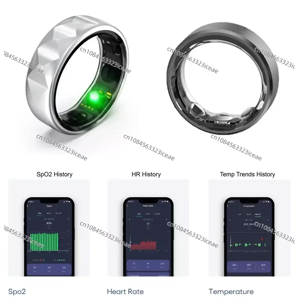 2023 Equantu New Design Tasbeeh Ring Counter 2301 App Muslim Prayer Count Smart Zikir Ring Suitable For Android IOS Phone