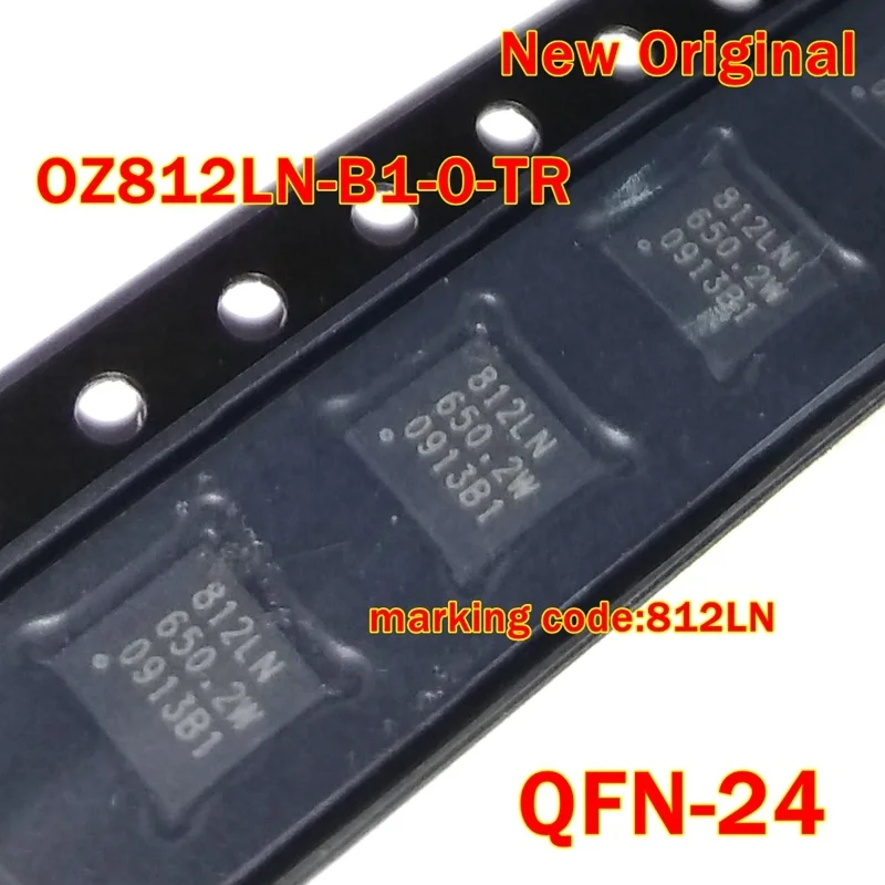 1Pcs to 100Pcs Oz812Ln-B1-0-Tr Oz812Ln Qfn-24 New Original Marking Code:812Ln Dc/Dc Controller