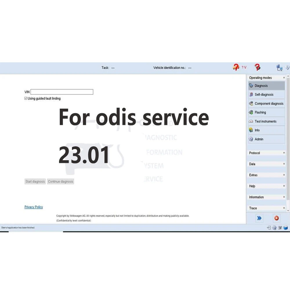 Latest Odis Service V23.01 Odi.s Engineering 17.0.1 Remote Download Install Diagnostic Software For 6154 Pass through VCX