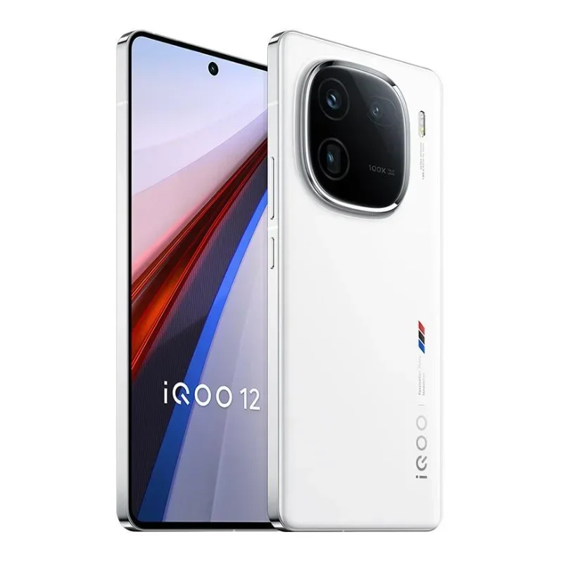 iQOO 12 5g أندرويد 6.78 بوصة 144 هرتز شاشة وحدة المعالجة المركزية Snapdragon8 gen3 50MP + 16MP كاميرا 5000mAh بطارية هاتف مستعمل