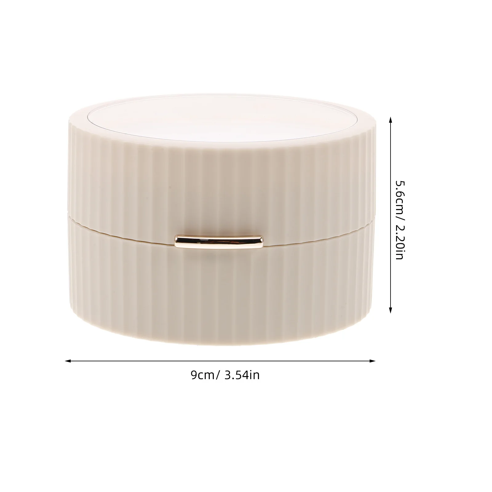 Portable Small Jewelry Box Stable Material Necklace Holder Earrings Bracelet Storage Organizer Eye-Catching Design Dresser