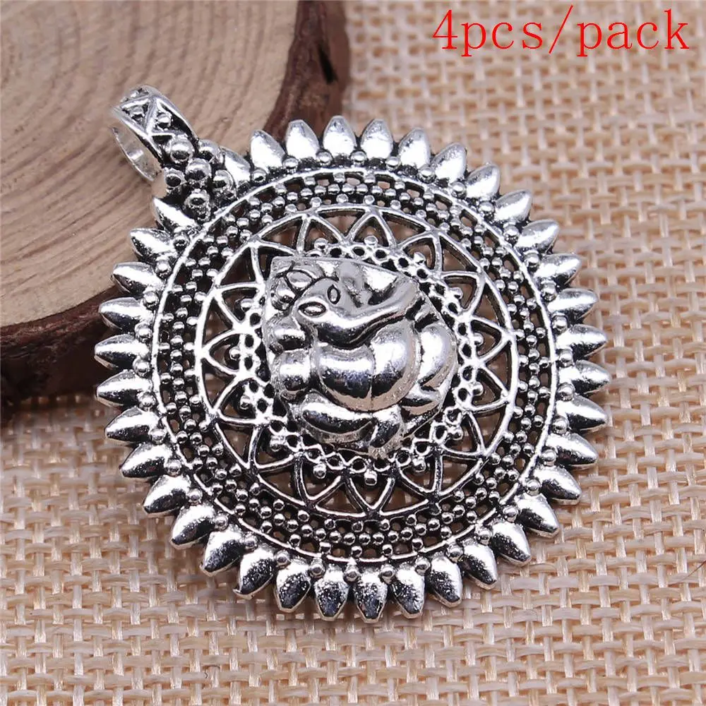 Sri Yantra Pattern Charms For Jewelry Making DIY Pendants For Gift Bulk