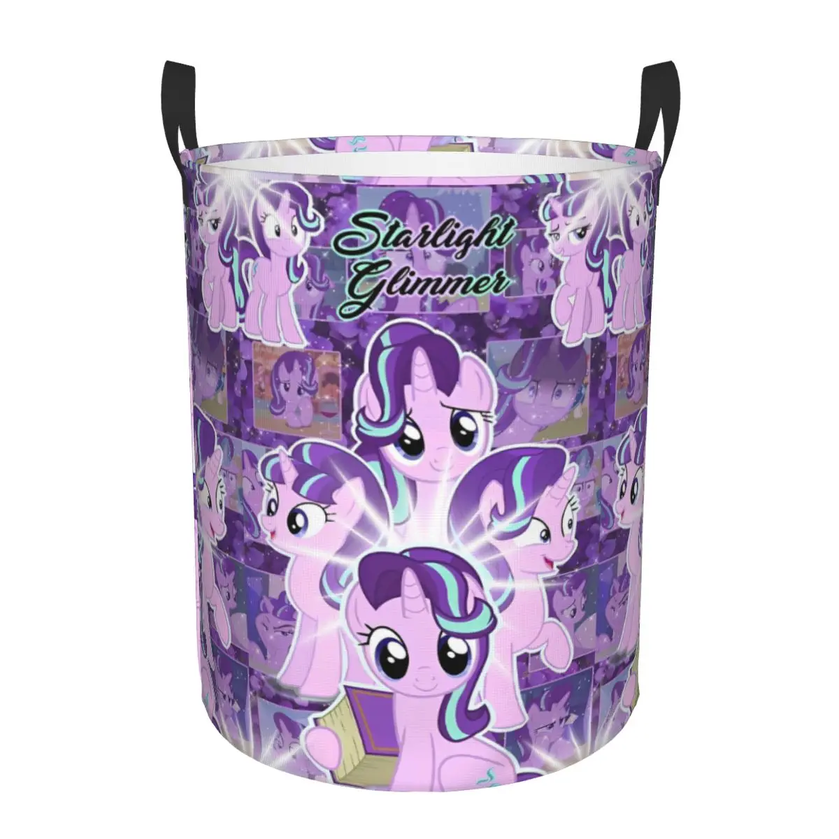 My Little Pony Stuff Storage Basket Box Organizer Bins for Game Room