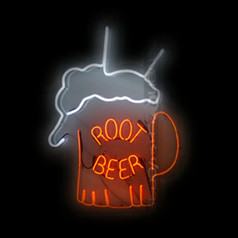 Neon Sign Root Beer Glass Tubes Cup Floor Lamp Beer Bar Decor Handmade Hotel Lamp light advertise Business Handmade art light