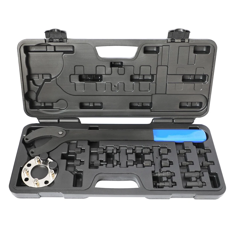 Podofo T10172 Nockenwellen-Riemenscheiben-Halterwerkzeug-Set, Spezielles Einstellbares Werkzeug für VW Audi Skoda SEAT – Detail 6