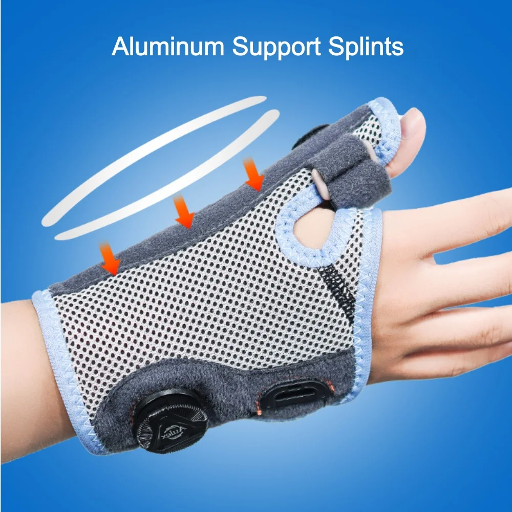 Carpal Tunnel Wrist Brace for Night Support Knob Adjustable Hand Brace for Tendonitis,Arthritis Pain Sprain,Wrist Splint Support