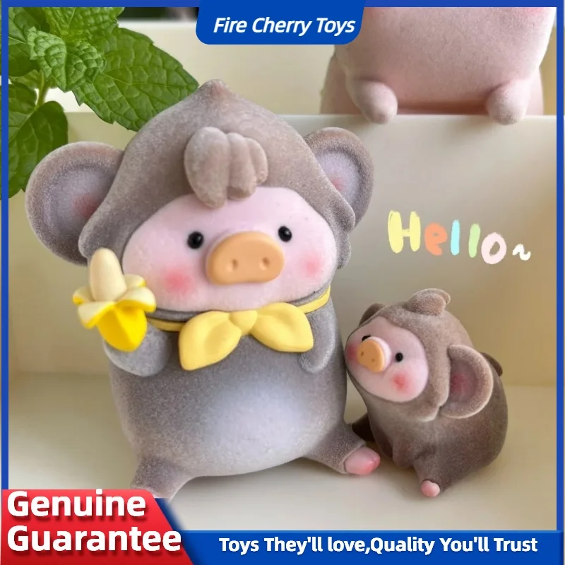 

New Original Lulupig Lulu Pig Piggy Journey To The West Baby Monkey King Series Action Figures Collectible Model Toy Cute Gift