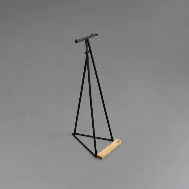 

#Freestanding Metal & Wooden Modern Ski and Skateboard Storage Display Rack for Small Indoor Spaces