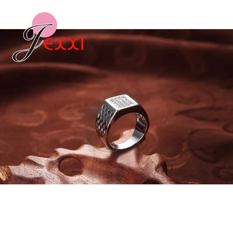 Anillos de dedo modernos de Plata de Ley 925 a la moda para mujer, joyería de circón con diamantes de imitación, anillo de compromiso de boda con piedra AAAA