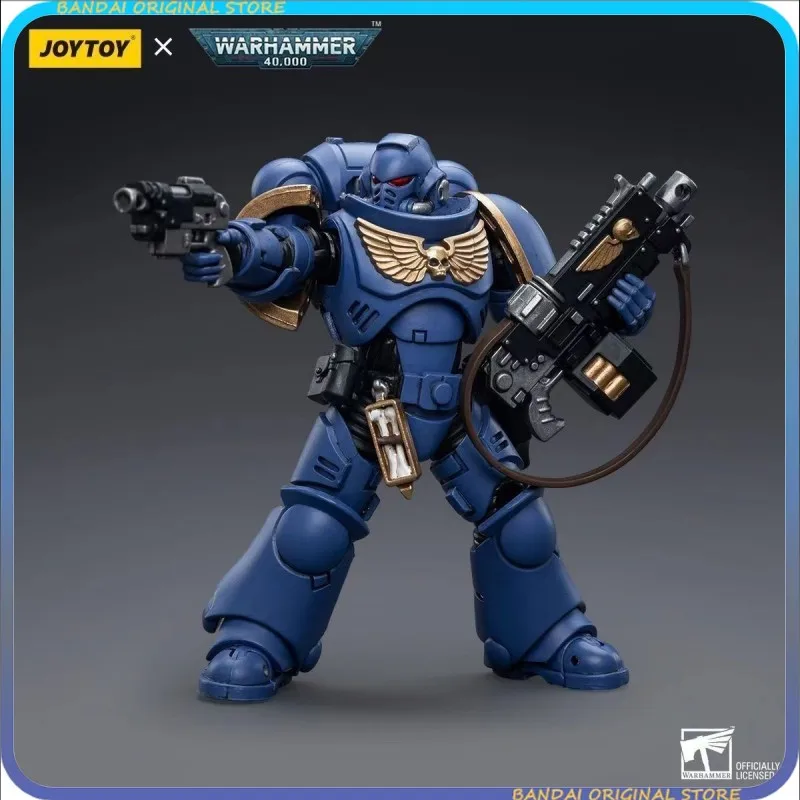 

【IN STOCK】JOYTOY Dark Source Warhammer Ultramarines Intercessors 1/18 Armour Articulated doll model Collector's Edition Toy gift