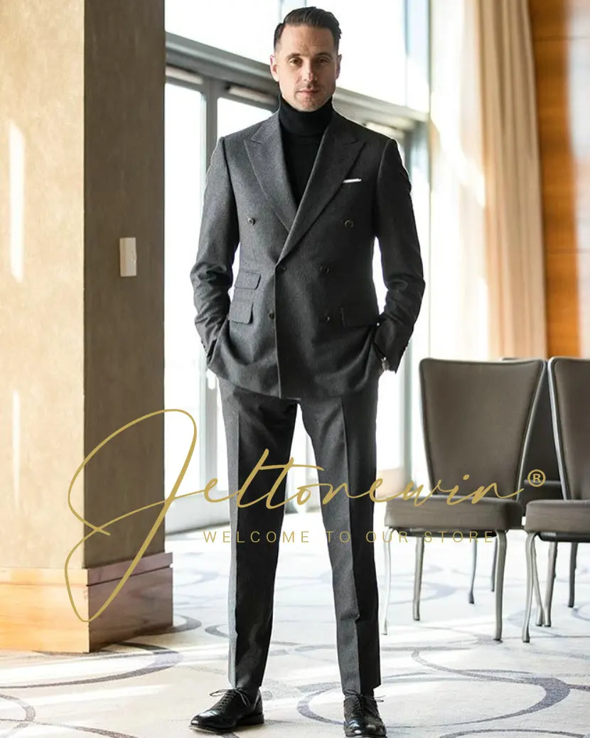 Men's Dark Gray Two… - image