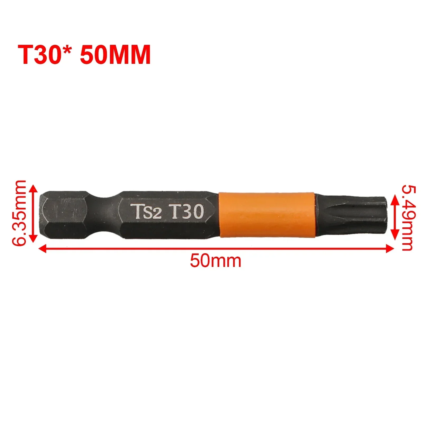 50mm Torx Screwdriver Bit 1/4\