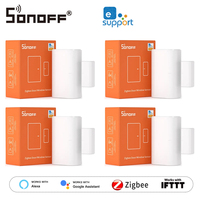 SONOFF SNZB-04P Zigbee Door Window Alarm Sensor EWelink APP Smart Home Security ZBBridge Required Work With Alexa Home Assistant
