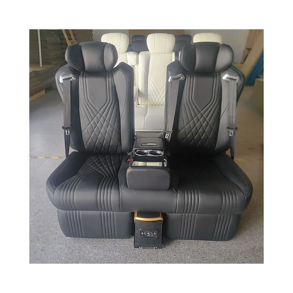 

Factory Custom High Quality Bench Car Seat Adjustable Leather Rear Electric Truck Lift Seat/bed
