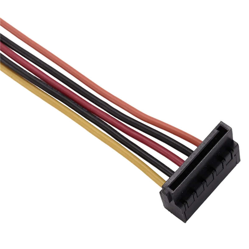 Superior-ATX Motherboard 4Pin To 2-Port Serial ATA SATA Hard Drive Adapter Power Cable For Lenovo IPC & Tax Controller 18AWG
