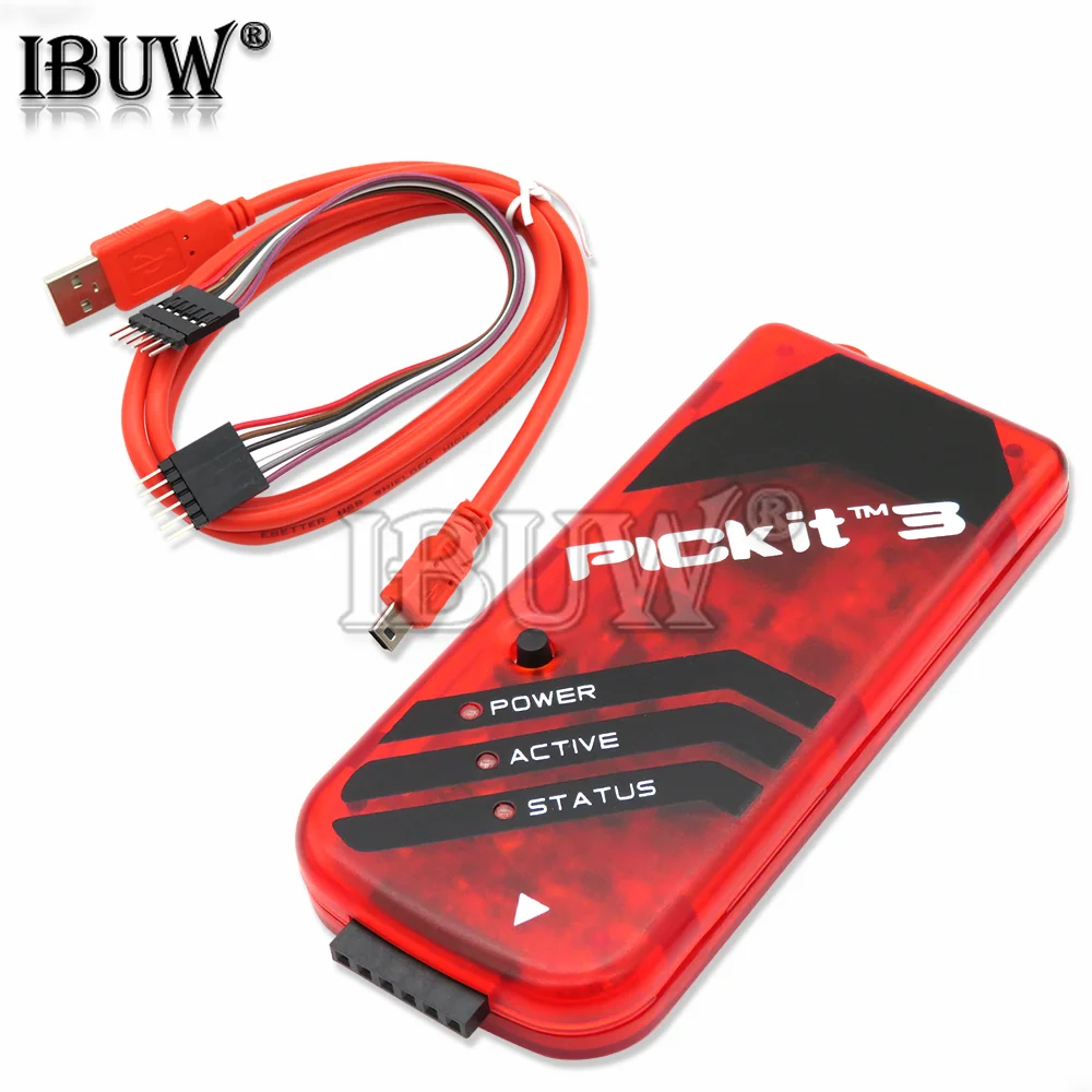 1PCS PICKIT2 PICKIT3 PICKIT3.5 Programming Adapter Offline with Cable PIC ICD2 Universal Programmer Seat PIC KIT 2 3 3.5