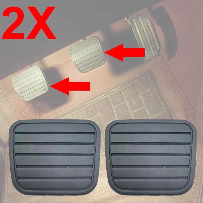 2 peças almofadas automotivas de embreagem e pedal de freio 1602102k00 para great wall hover h2 h3 h5 wingle 3 5 6 7 3504117p00