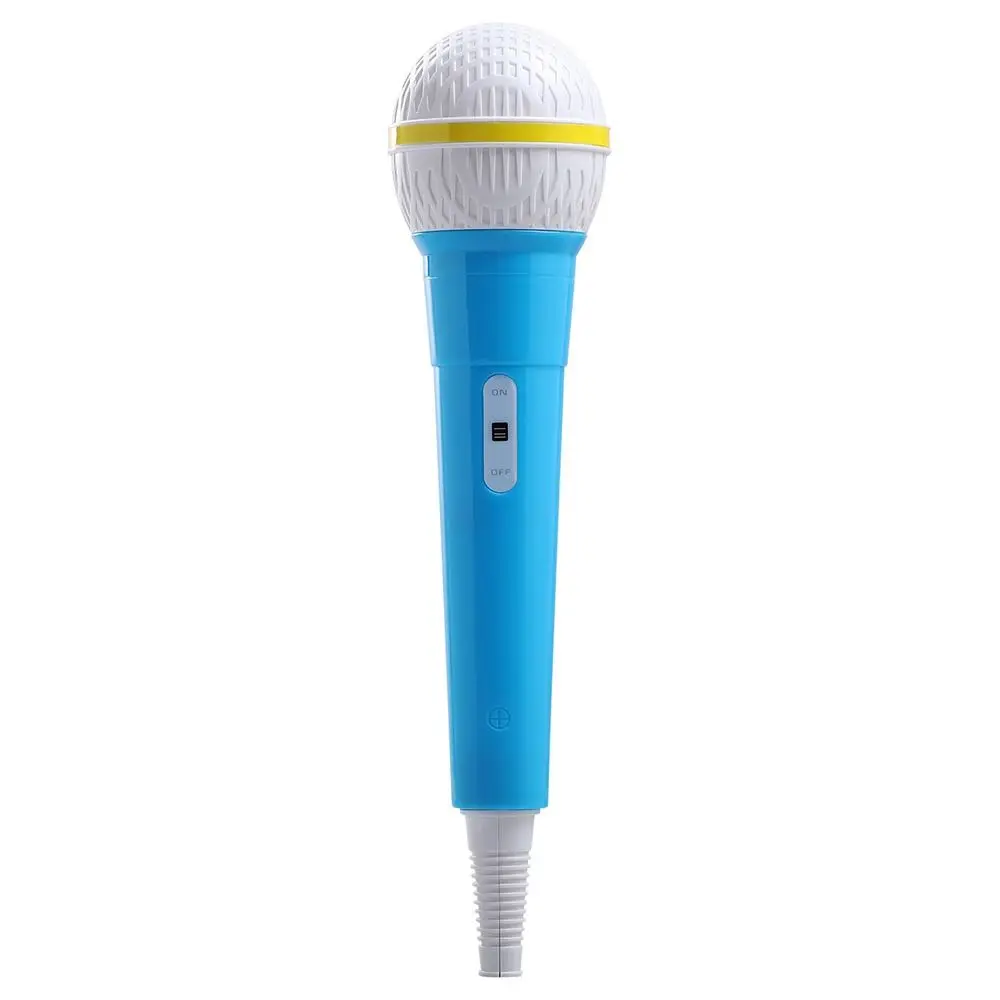 Microphone Prop Plastic Mics Toy Practice Plastic Microphone for Karaoke Stage Costume Prop Portable Audio Video Supplies