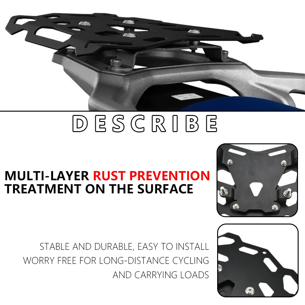 Accessories For HONDA XL750 Transalp 2021 Motorcycle Rear Luggage Rack Tail Rack Top Case Bracket Cargo Rack