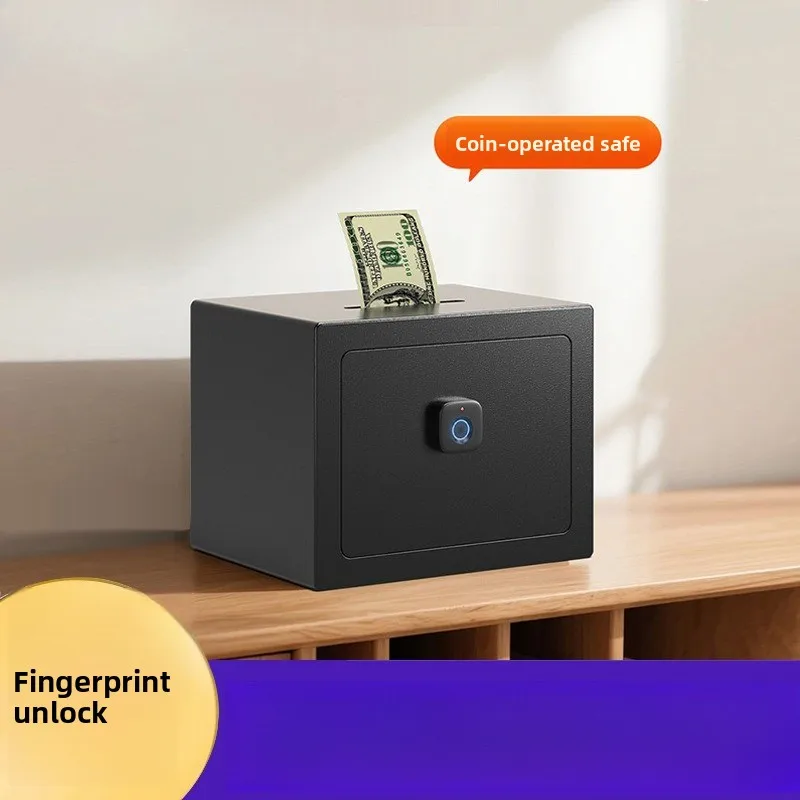 

Mini Safe Home Hotel Office Home Small Anti-theft Wardrobe Wall Fingerprint Password Safe Deposit Box Safe