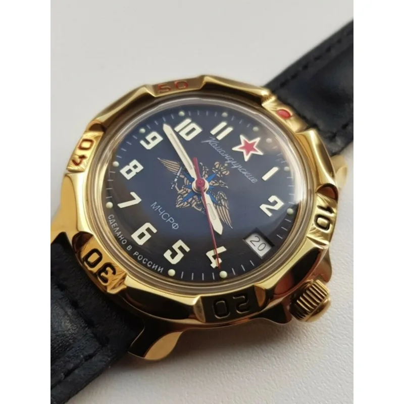 Military Watch Emergency Department Commander Mechanical Men's Watch Waterproof Luminous