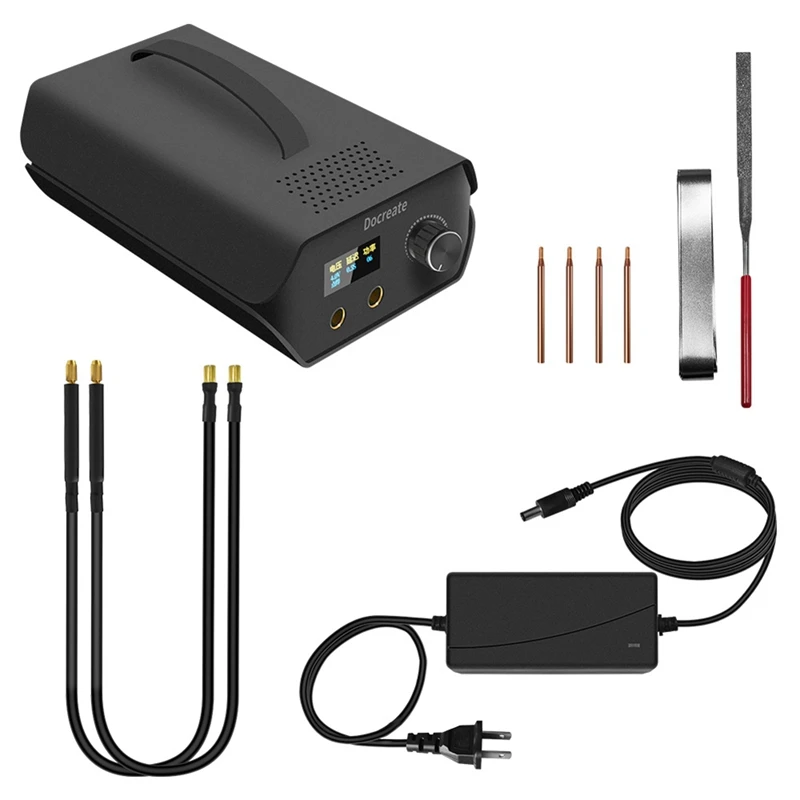 

1Set Spot Welder Portable Spot Welder Capacitor New DIY Energy Storage Sheet US Plug