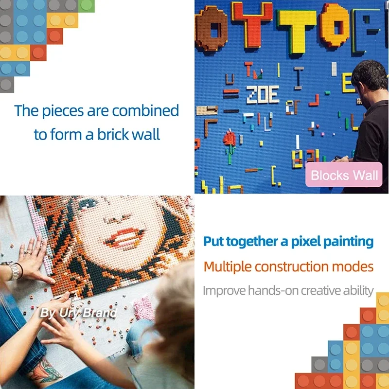 الكلاسيكية اللوح الأساسي 50x50 نقطة اللبنات الطوب قاعدة لوحات DIY بها بنفسك كتل لوحة بلاستيكية للأطفال هدية البناء ألعاب مضحكة #1