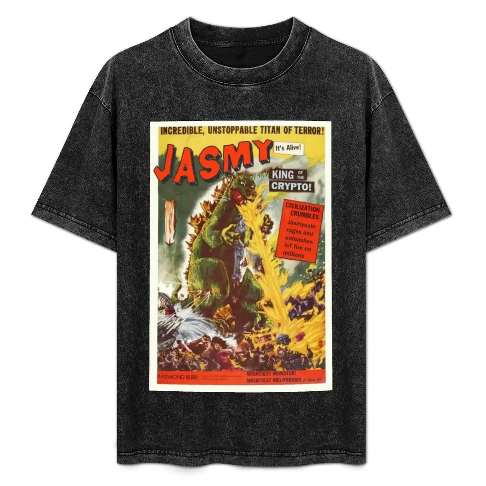 

Jasmy coin T-Shirt Big and Tall Gym T-Shirt