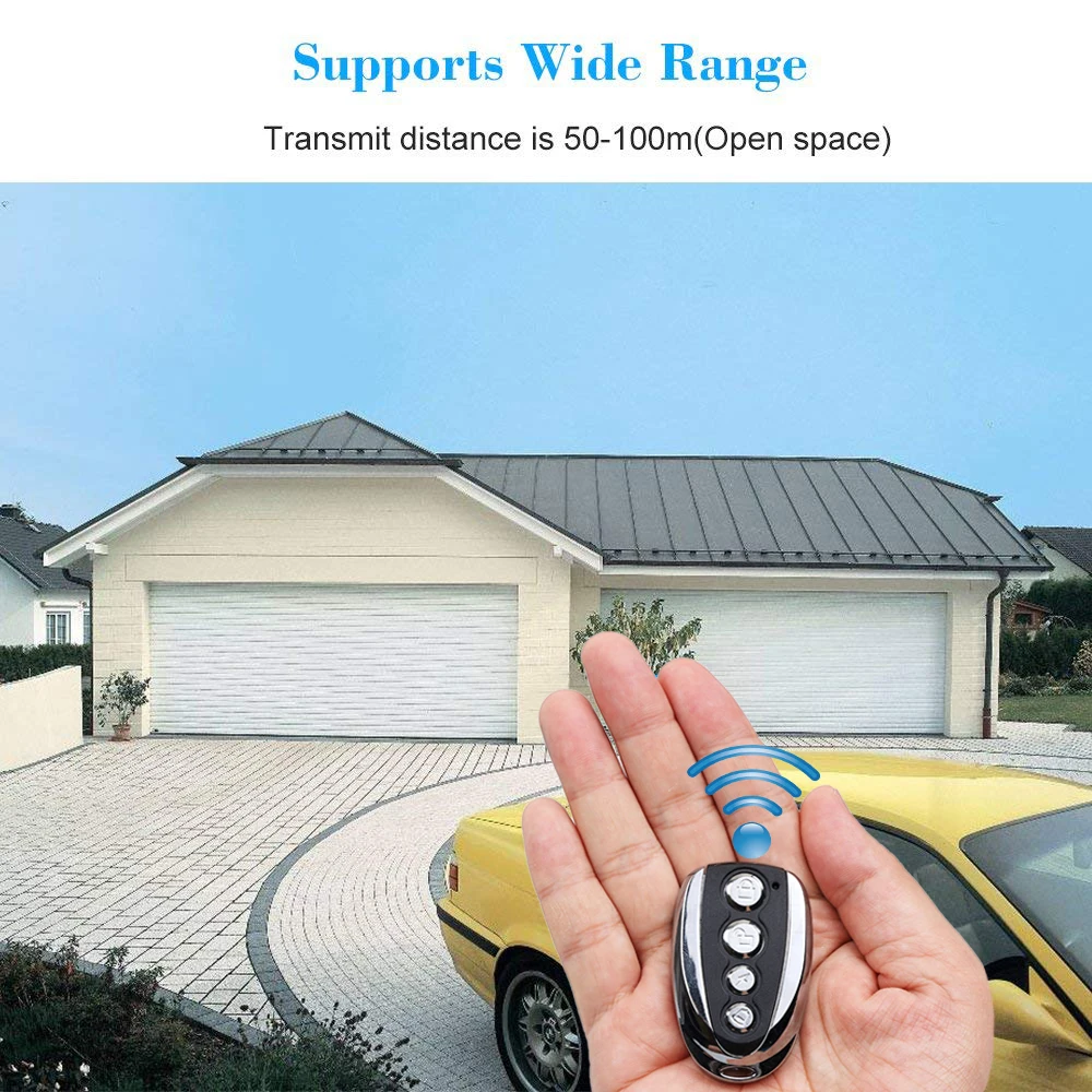 Kebidu 433Mhz 315mhz Fixed Code Remote Duplicator Garage Door Remote Control Opener Electric Face to Face Car Gate Transmitter