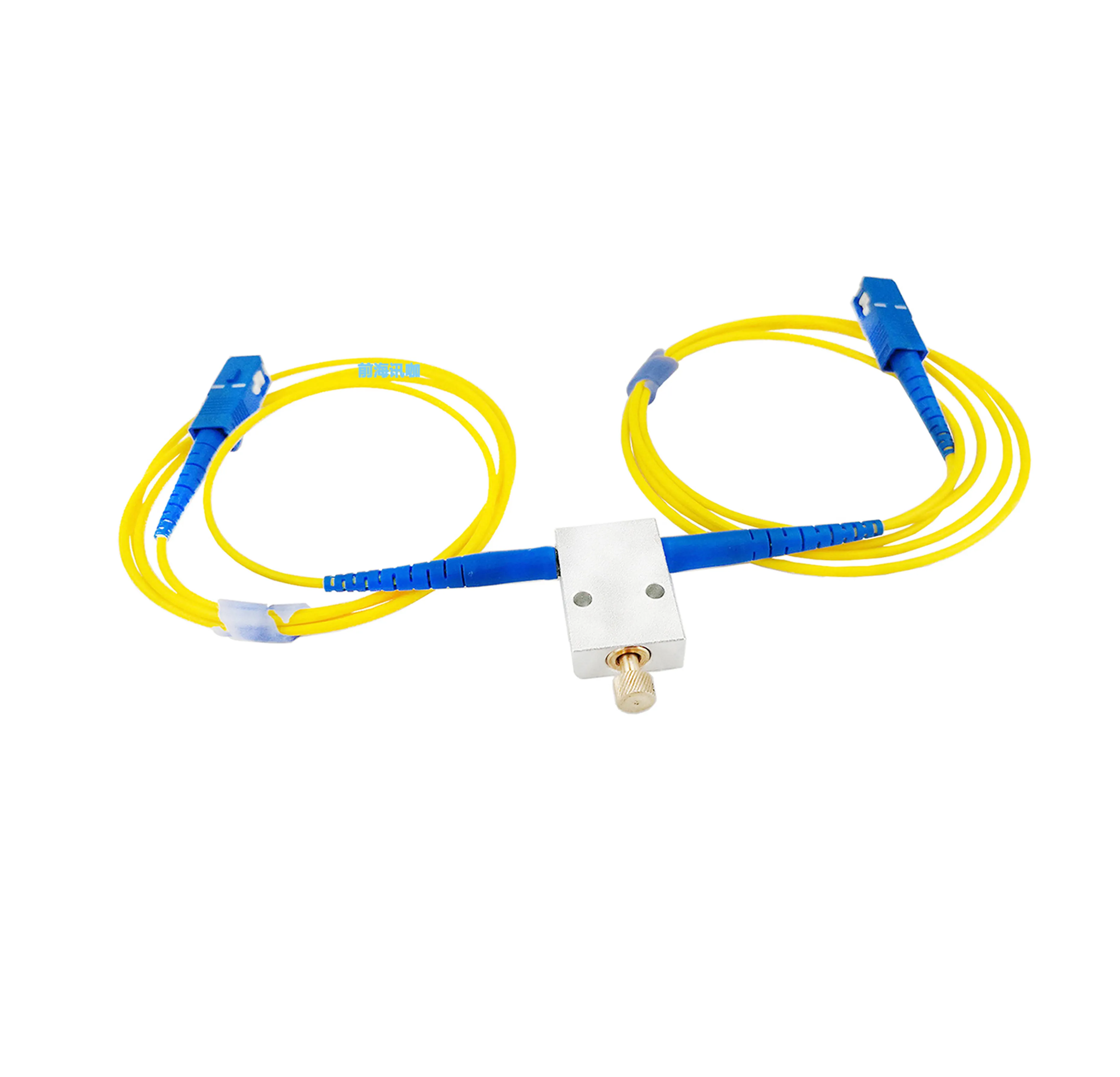 MVOA Online Adjustable Fiber Attenuator, Single Mode 1550nm Manual Adjustable Optical Attenuator SC/FC/LC