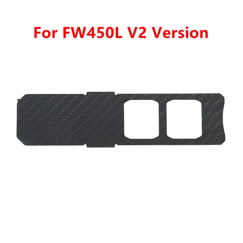 カーボンファイバーサイドパネル底床プレートフライウィング FW450 FW450L V2 V1 リモコン RC ヘリコプタースペアパーツアクセサリー
