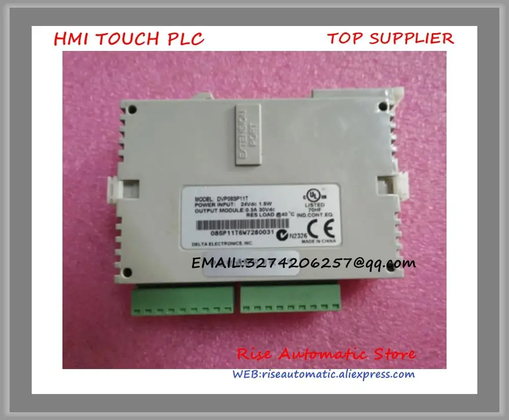 New Original Programmable Controller PLC SS Series Digital Extension Module 8 Point 4DI 4DO NPN Transistor DC Power DVP08SP11T