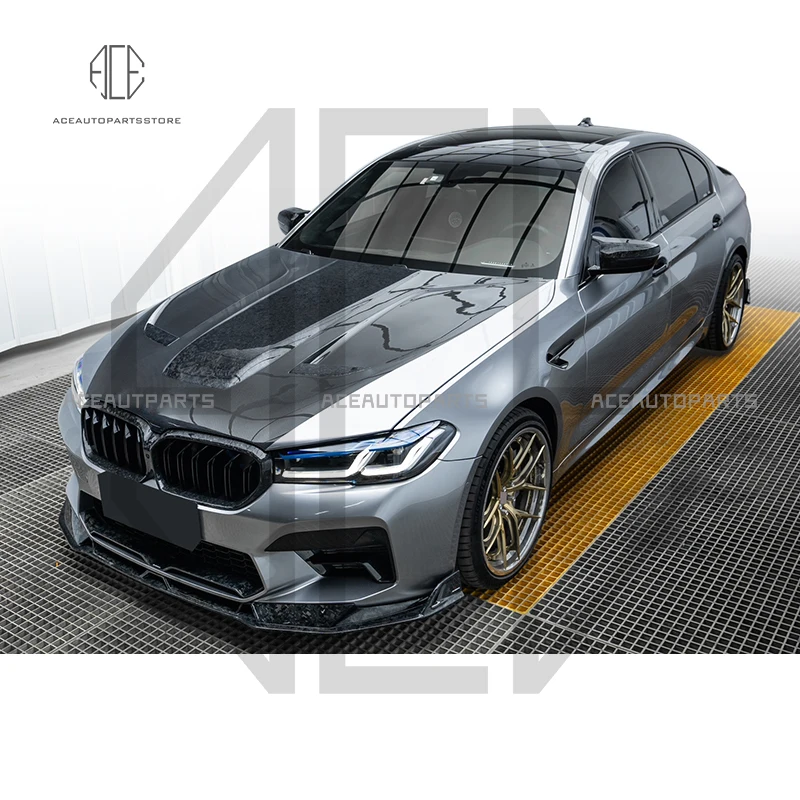 Premium carbon fiber car diffuser for BMW M5 F90 carbon fiber front rear bumper lip car accessories