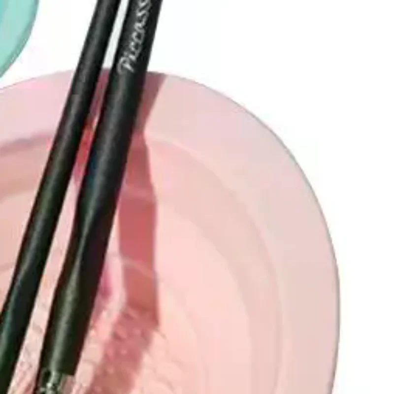 Detergente per pennelli per trucco in silicone morbido Ciotola per pulizia pieghevole per soffio di cipria Pennelli per ombretto Lavaggio Tappetino pulito Strumenti di bellezza Scatola per scrubber