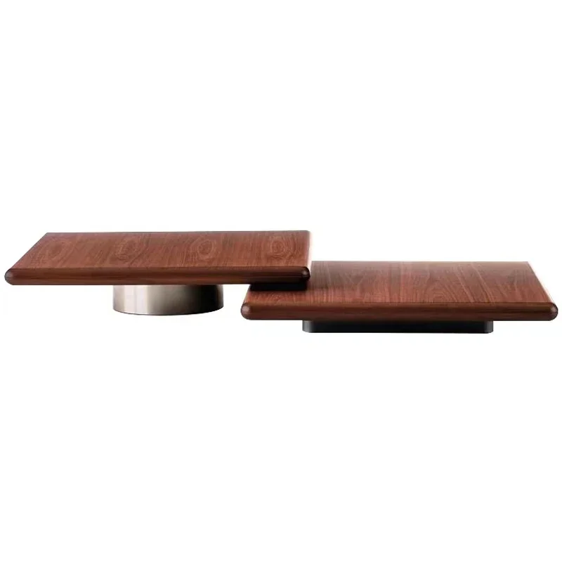 

S Italian Square Coffee Table Combination Household Minimalist Living Room Side Table