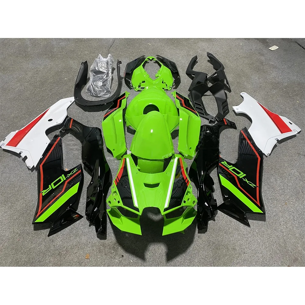 Pre-drilled ABS Injection Fairing Kit Bodywork For Kawasaki Ninja ZX-10R ZX10R 2021 2022 2023 2024