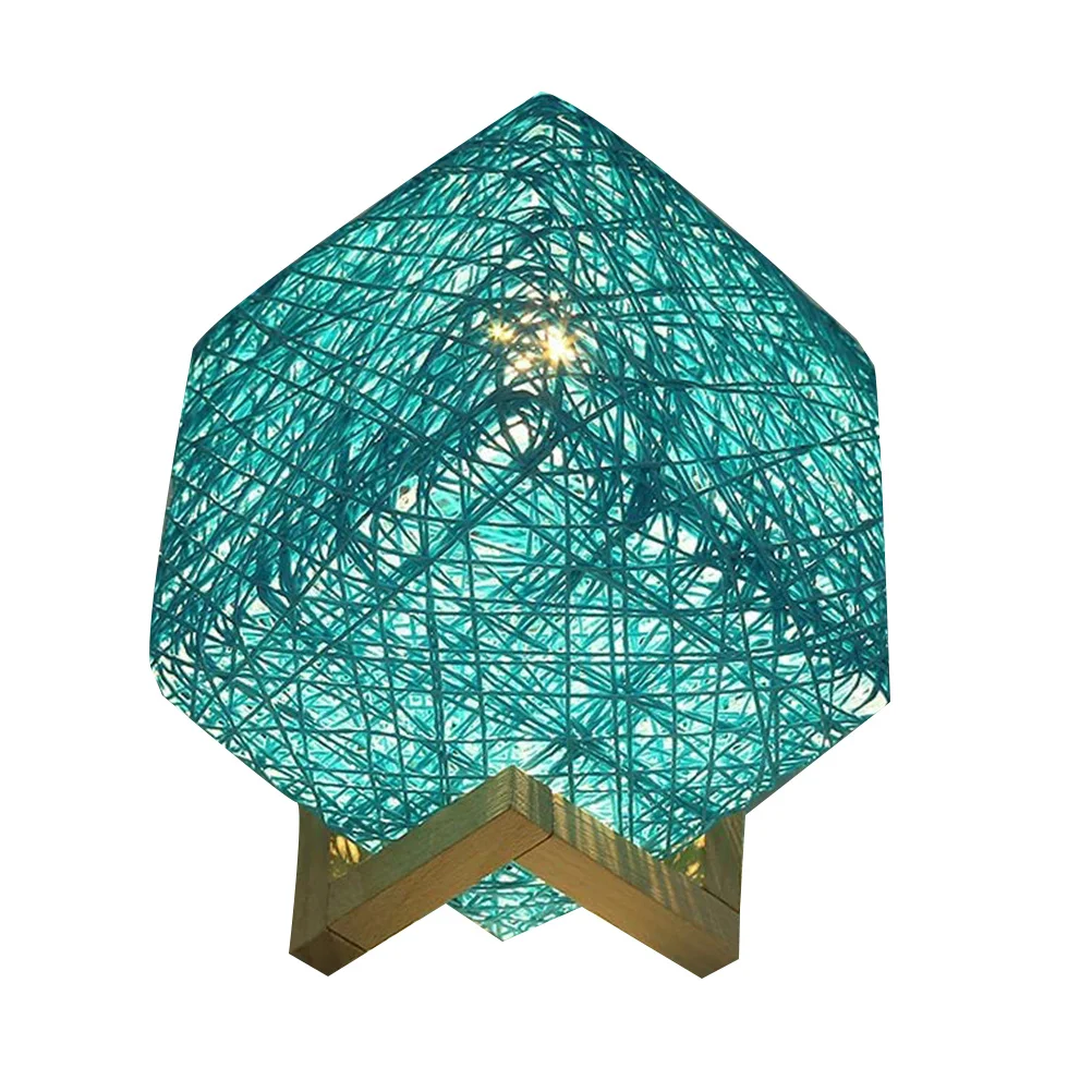 クリエイティブな籐製スクエアライトプロジェクションランプ、家の装飾、誕生日、結婚式、パーティーの雰囲気作りに、安全で実用的なギフト