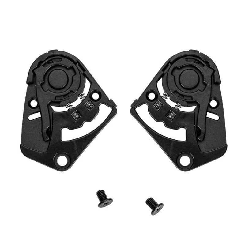 

R6FA Easy Installation Face Shield Windshield Visors Base Motorcycle Helmets Visors Base Plate with Screw for Shaft 540