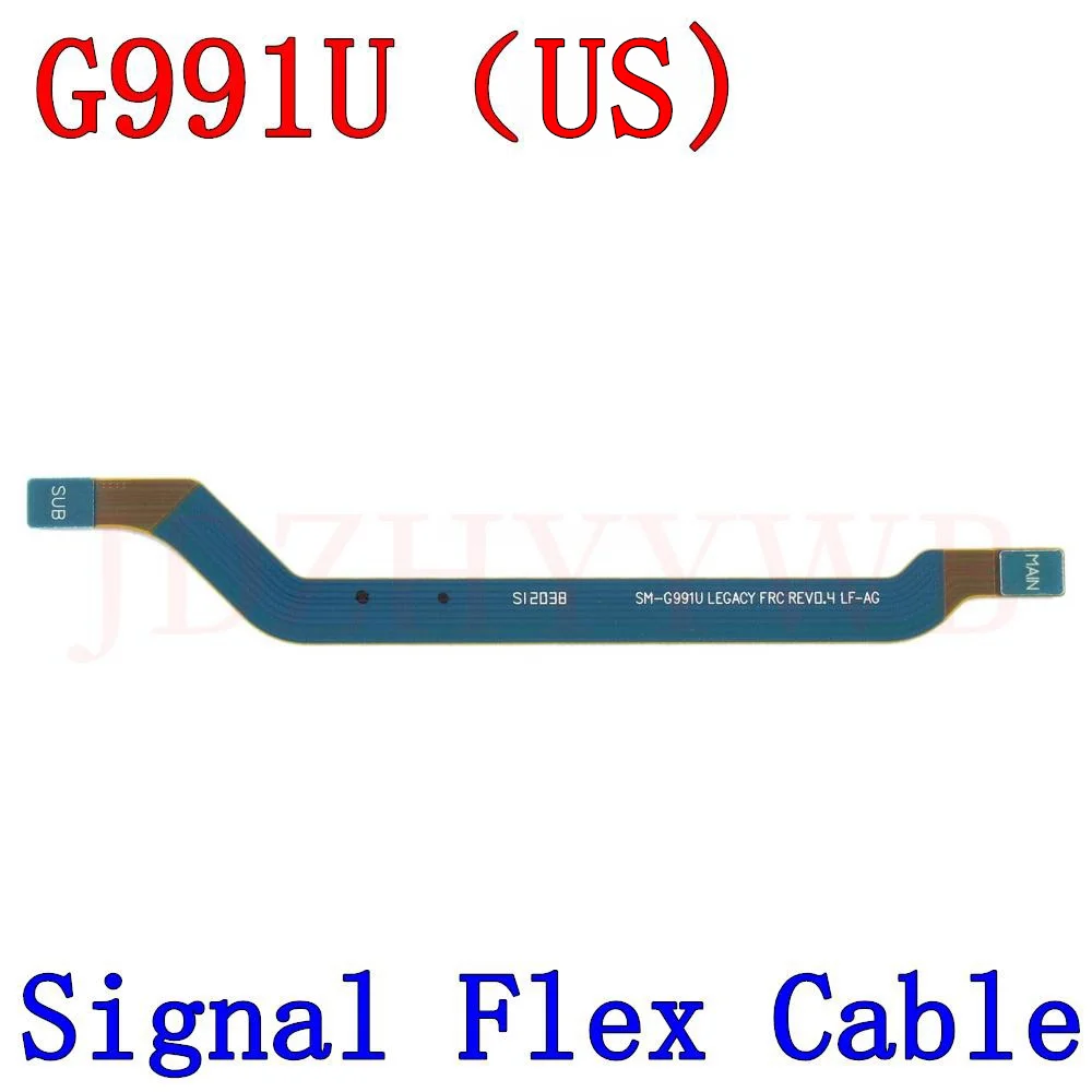 USB Charge Port Jack Dock Connector Charging Board Signal LCD Main Motherboard Flex Cable For Samsung Galaxy S21 5G G991B G991U