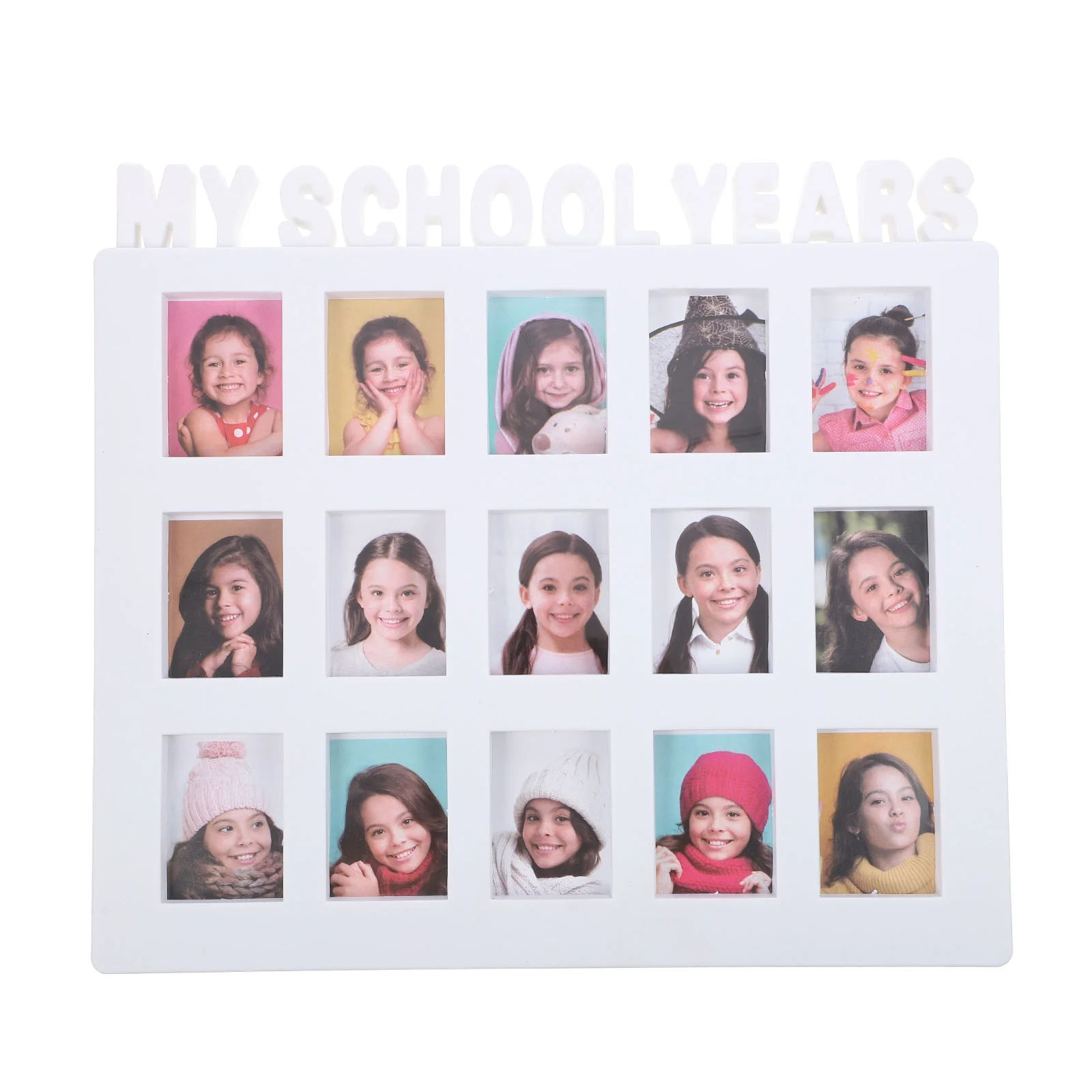 

10PCS Premium Photo Frame Kids Growth School Years Picture Frame Memory School Year Home Decor Gift for Family Friends