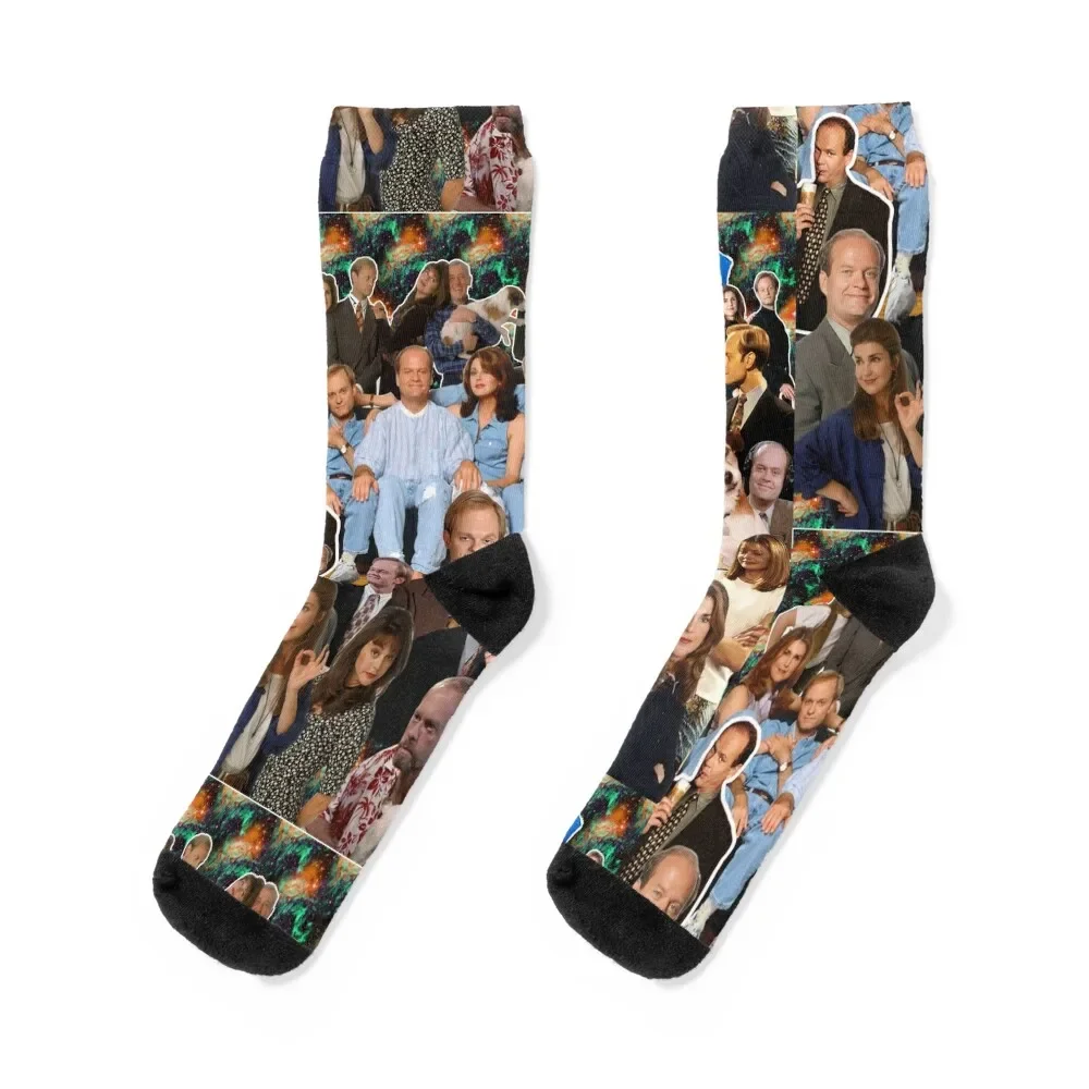 

frasier collage Socks cycling Climbing Men Socks Luxury Brand Women's