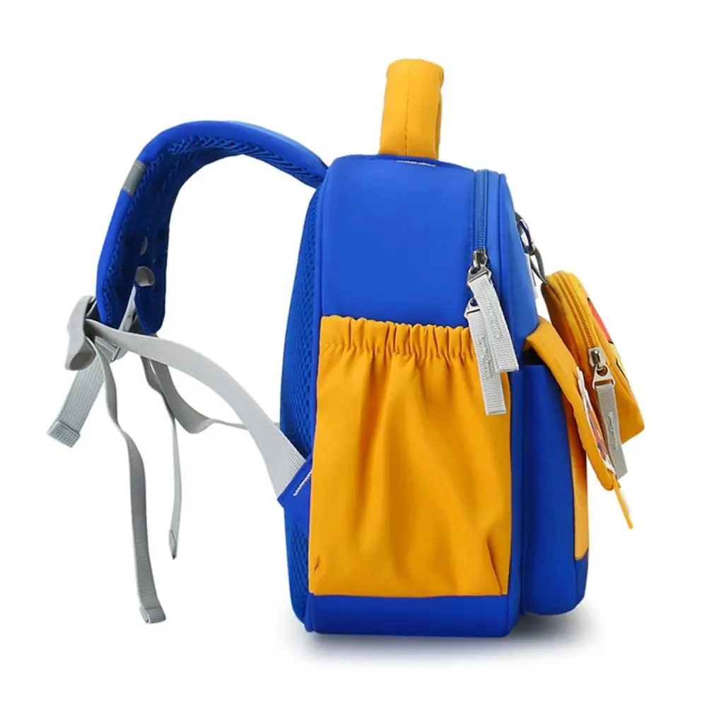 Animal Patterns Kindergarten School Bag Waterproof Adjustable Straps Cute Kids Backpacks Comfortable Zipper Closure