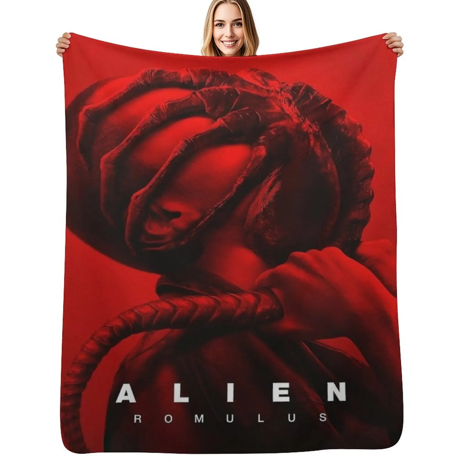 Alien Romulus Throw Blanket Versatile Cozy Throw Blanket for All Occasions