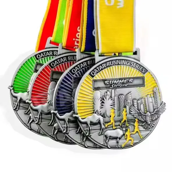 

Manufacturers Wholesale Cheap Custom High Quality Medal 3d Marathon Gold Medals Custom Sport Medal