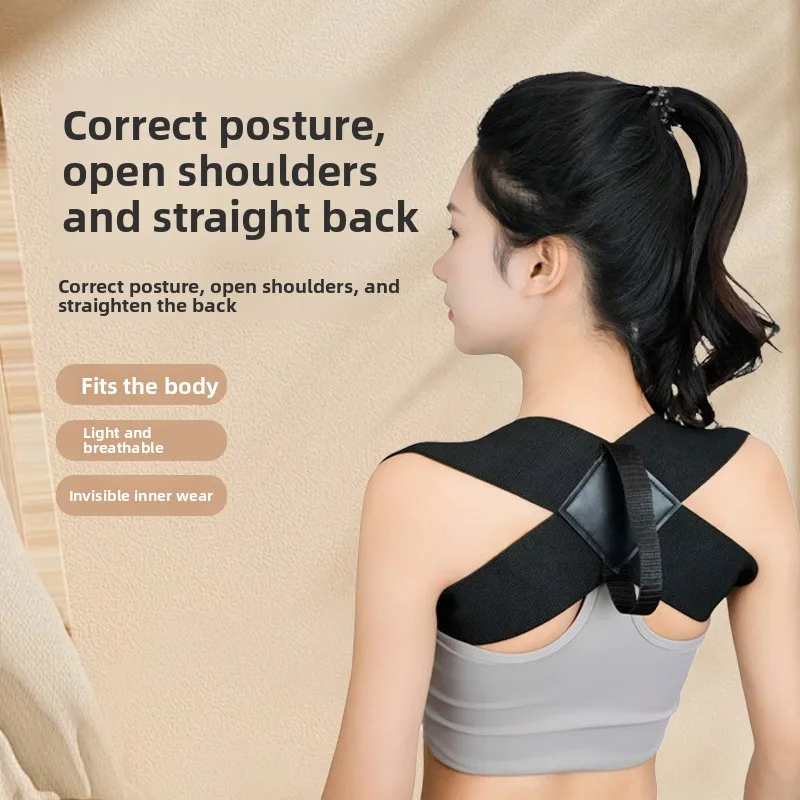 Posture Corrector Invisible Back Support Brace Adjustable Shoulder Posture Trainer Chest Expander for Men Women S M L XL