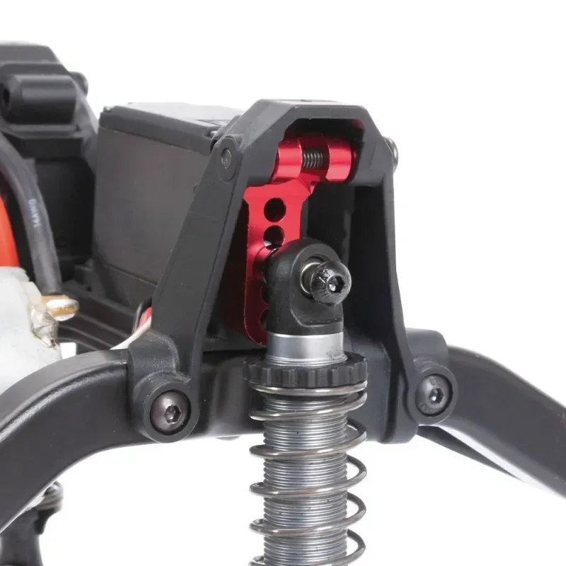 1:10 Traxxas TRX4 Aluminum Front Rear Adjustable Shock Bracket, Multi-hole Design for Chassis Lift & Better Climbing Performance
