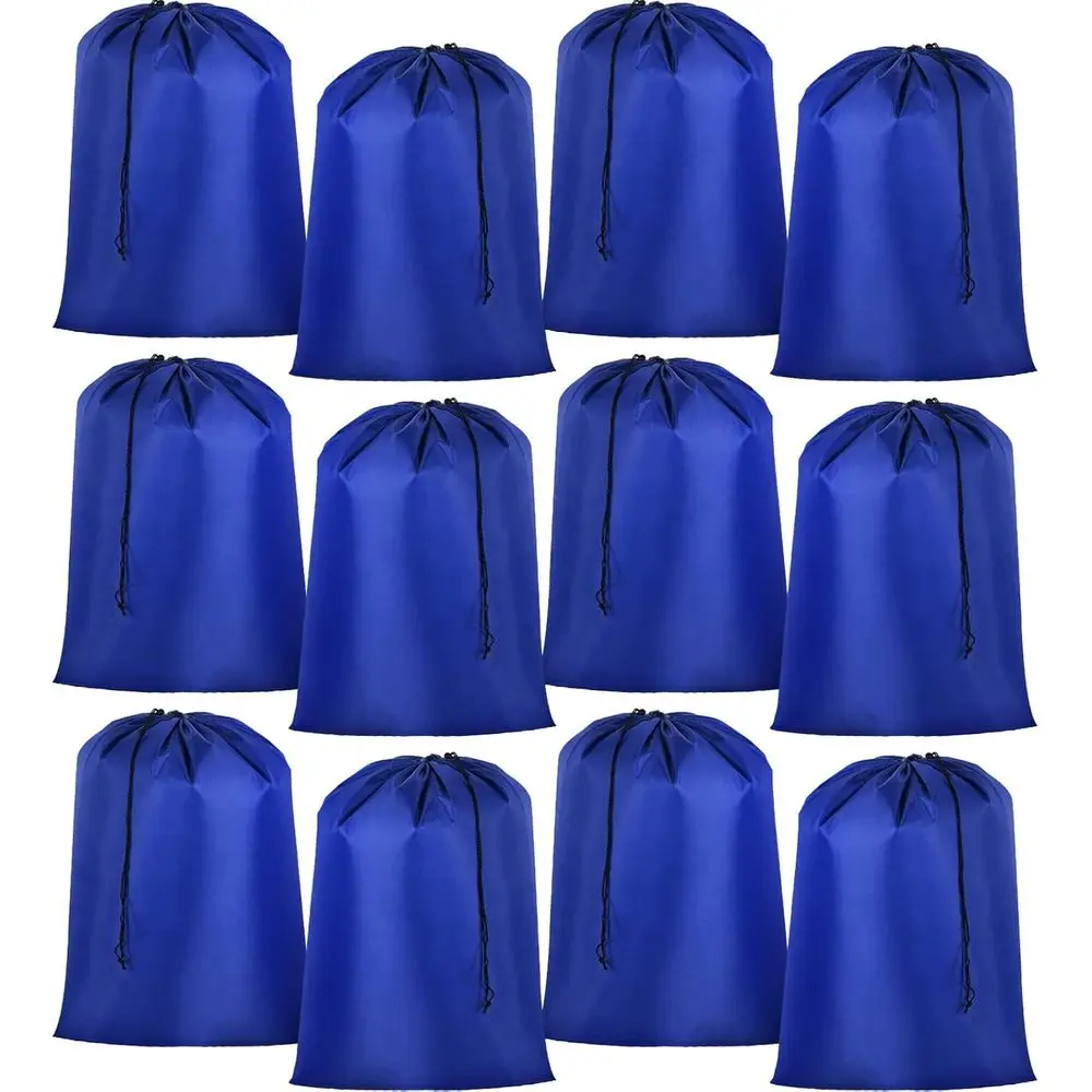 

Набор очень больших моющихся мешков для белья 28x45, оптовая упаковка для путешествий, учебы, дома и кемпинга (синий)